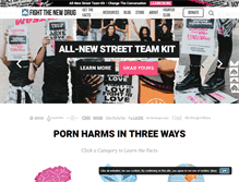 Tablet Screenshot of pornkillslove.com